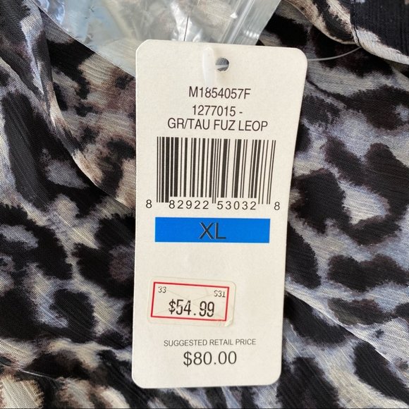 Fever button down shirt with attached camisole - Picture 10 of 14